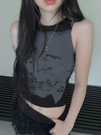 【y2k vibe】Ink Sleeveless