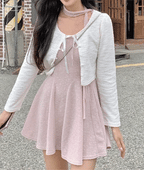 【🤍Elegant and Stylish】Fairy Ribbon Cardigan 