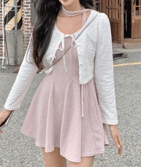 【🤍Elegant and Stylish】Fairy Ribbon Cardigan 