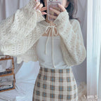 【🥨A Timeless Classic】Jelly Wave Knit Bolero 