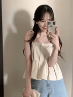 【Summer Tank Top】🌷Yogurt Sleeveless 
