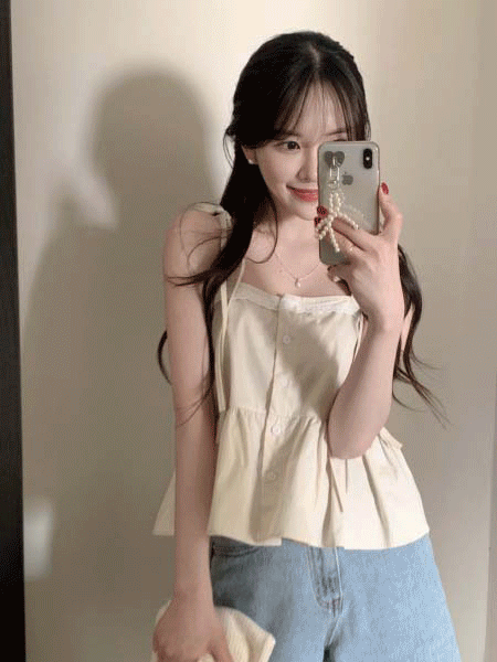 【Summer Tank Top】🌷Yogurt Sleeveless 