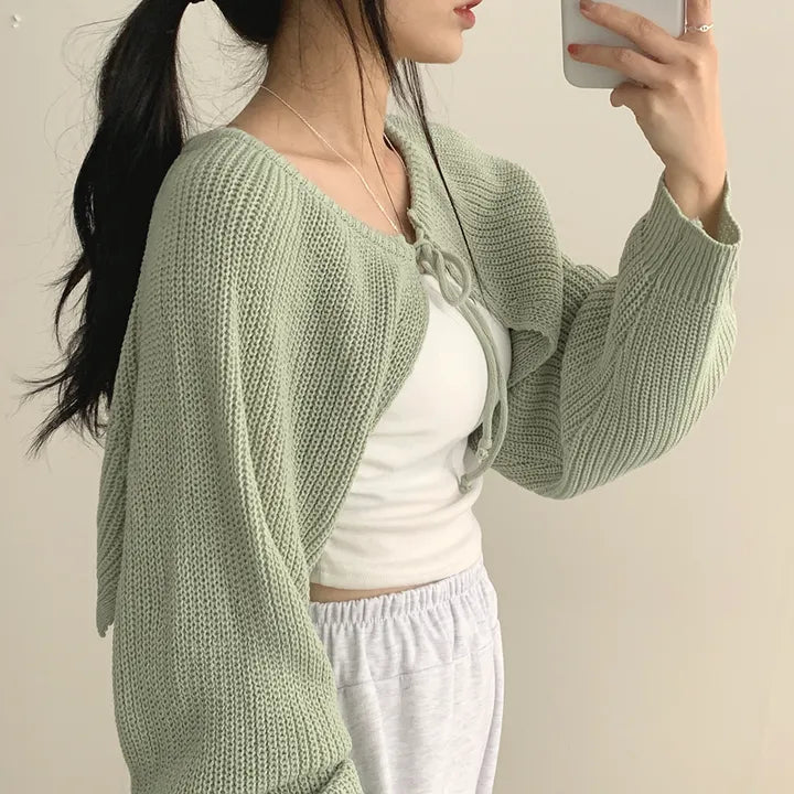 【🍨Hot Item】 Ribbon Bolero 