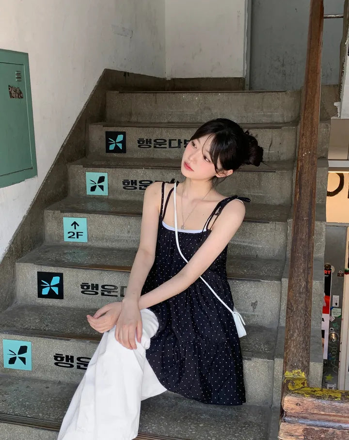 【清新可愛】Dot Cancan OPS