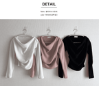 【🌸Spring Fresh Style】Drape Fleece Top 