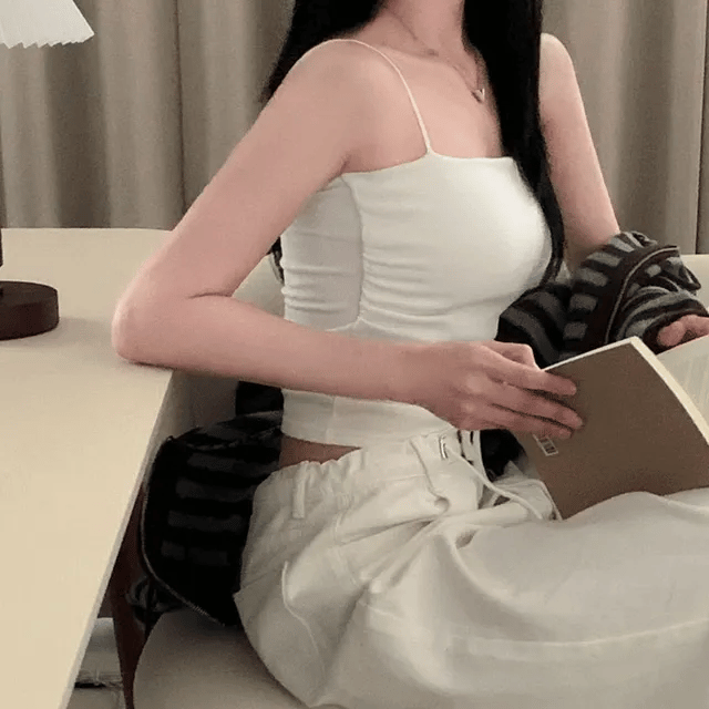 【+5°C HEAT🌡】Thin Fleece Comfy Bra Top (with padding)