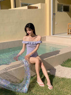 【💜Sweet Girl】 Ruffles Monokini 