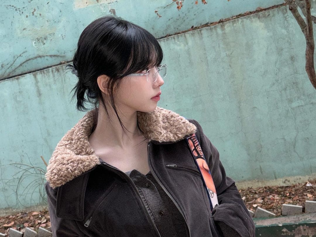 Karina's style 🖤 THAT GLASSES 01 