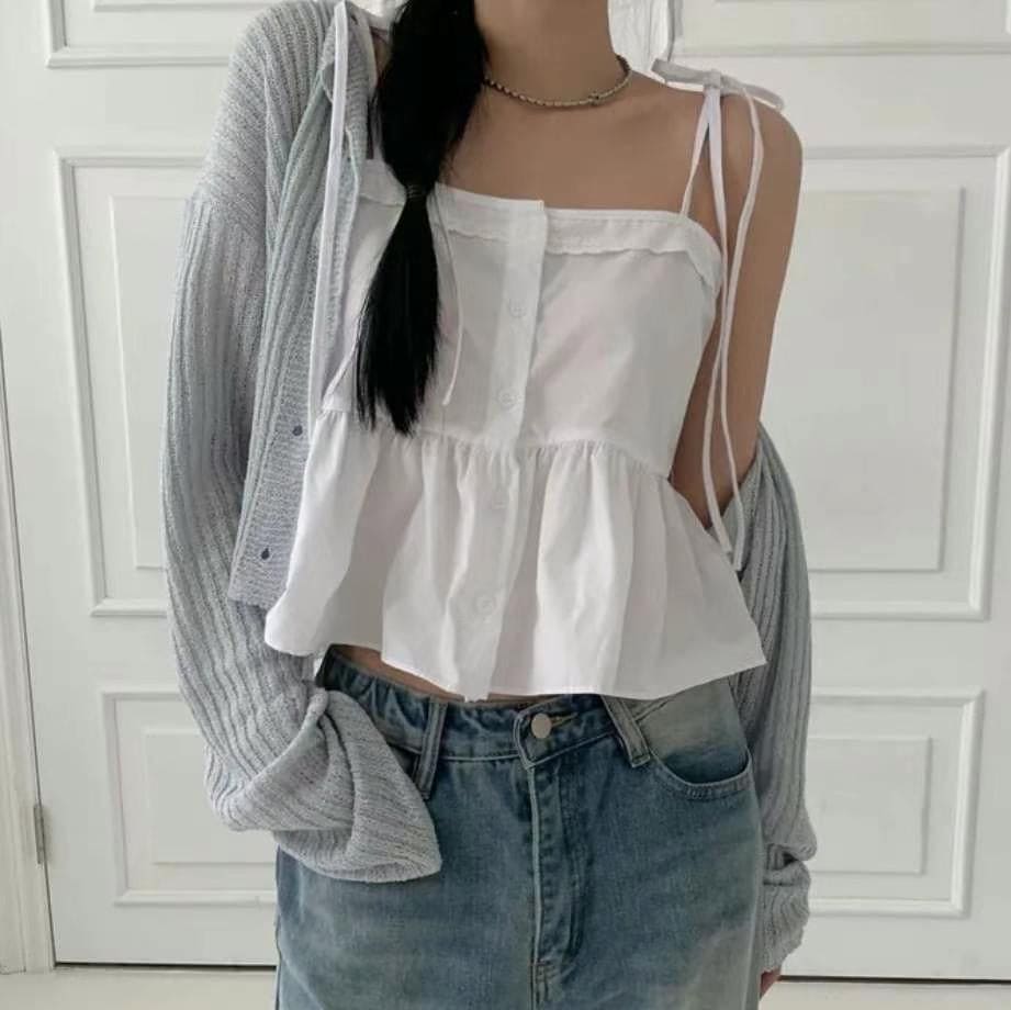 【Summer Tank Top】🌷Yogurt Sleeveless 