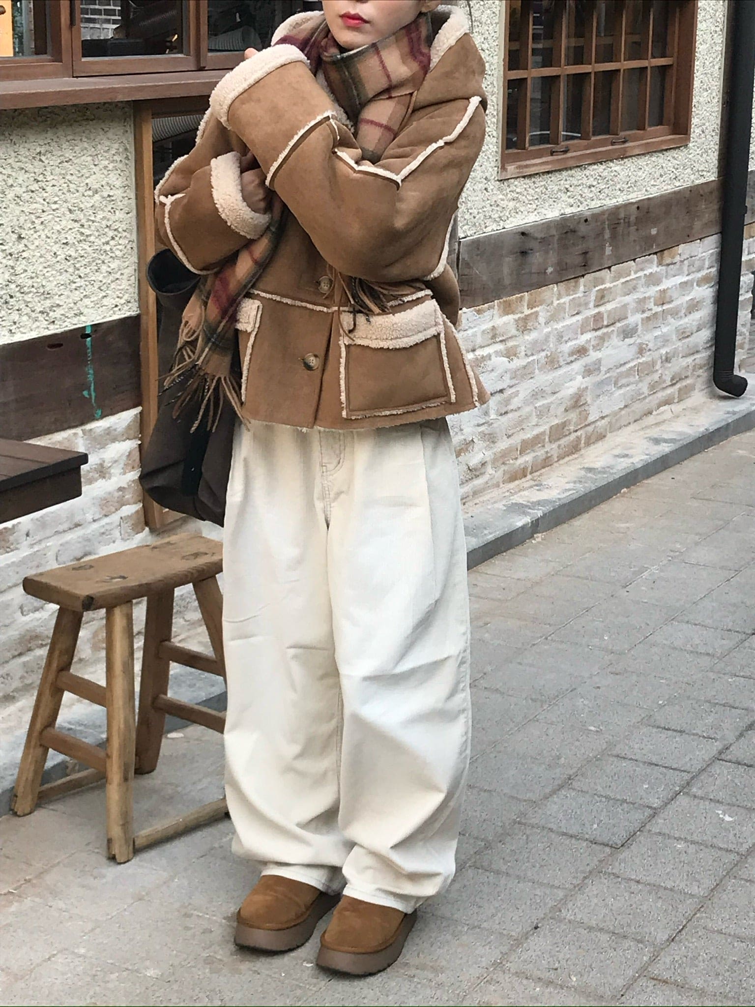 【🧸Corduroy Wide Jeans】