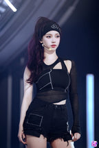 [KARINA Whiplash same style] LETTERING HAIR BAND 