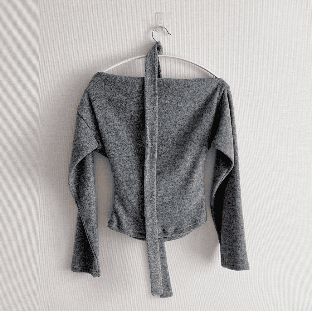 【Sweet Snowflakes】Off-Shoulder Tie Set 