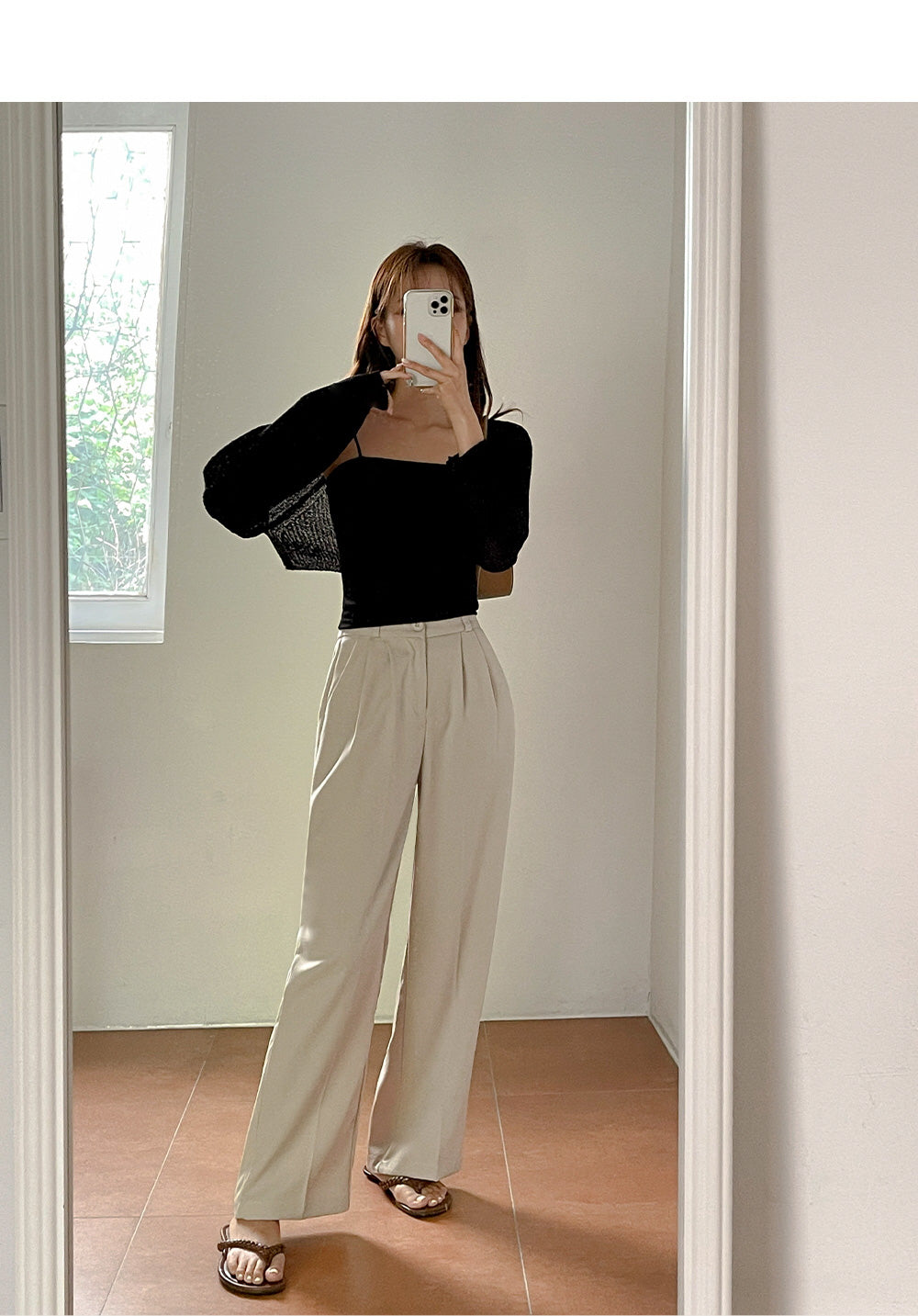 【+5°C HEAT🌡】Thin Fleece Comfy Bra Top (with padding)