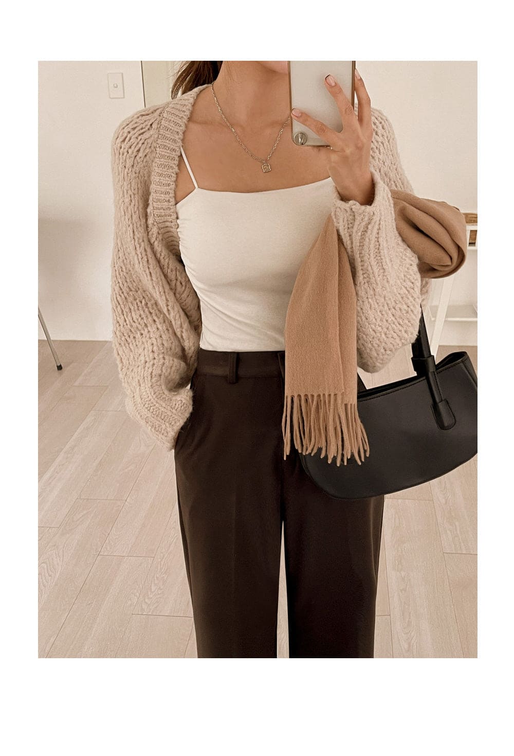 【+5°C HEAT🌡】Thin Fleece Comfy Bra Top (with padding)