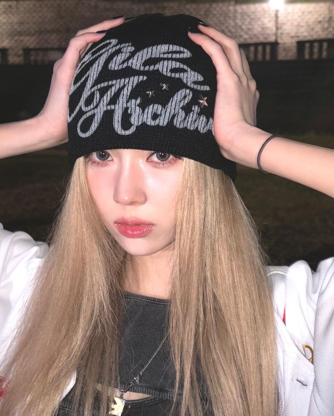 【🖤WINTER same style】LETTERING LOGO BEANIE 