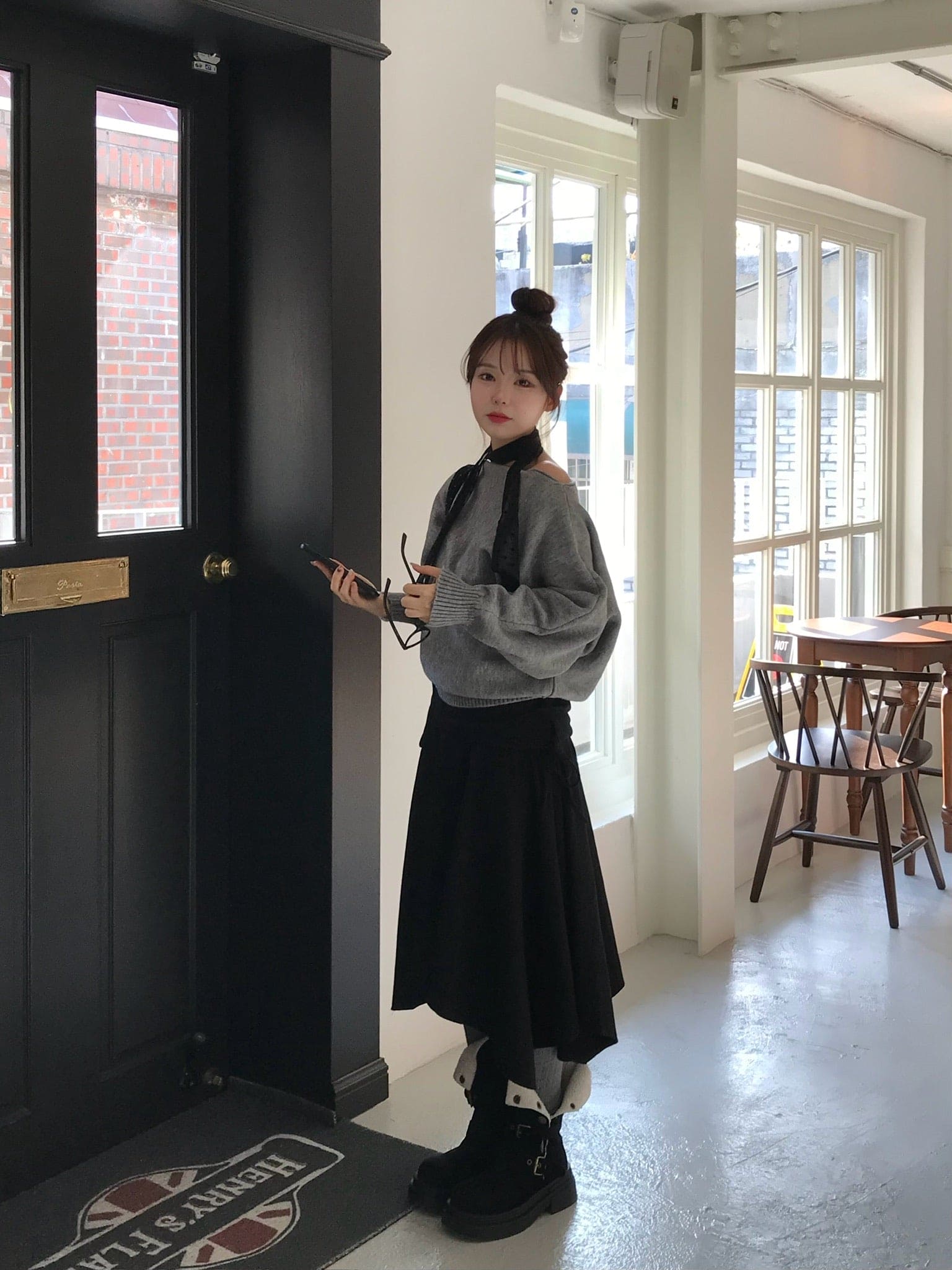 【🖤Korean Style Y2K】Riot Unleash Skirt 