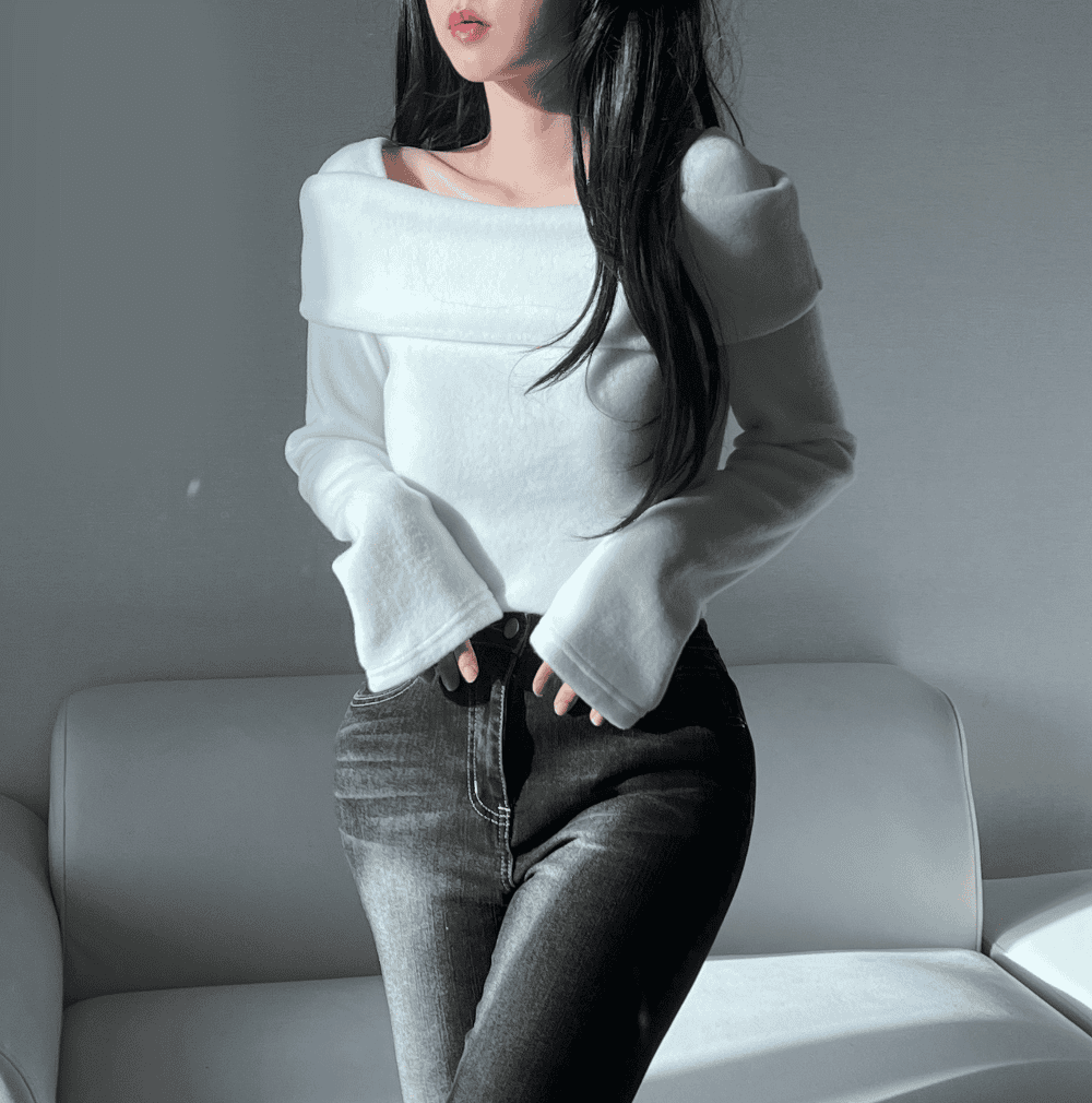 【🥂Date Picks】Square Fleece Top 