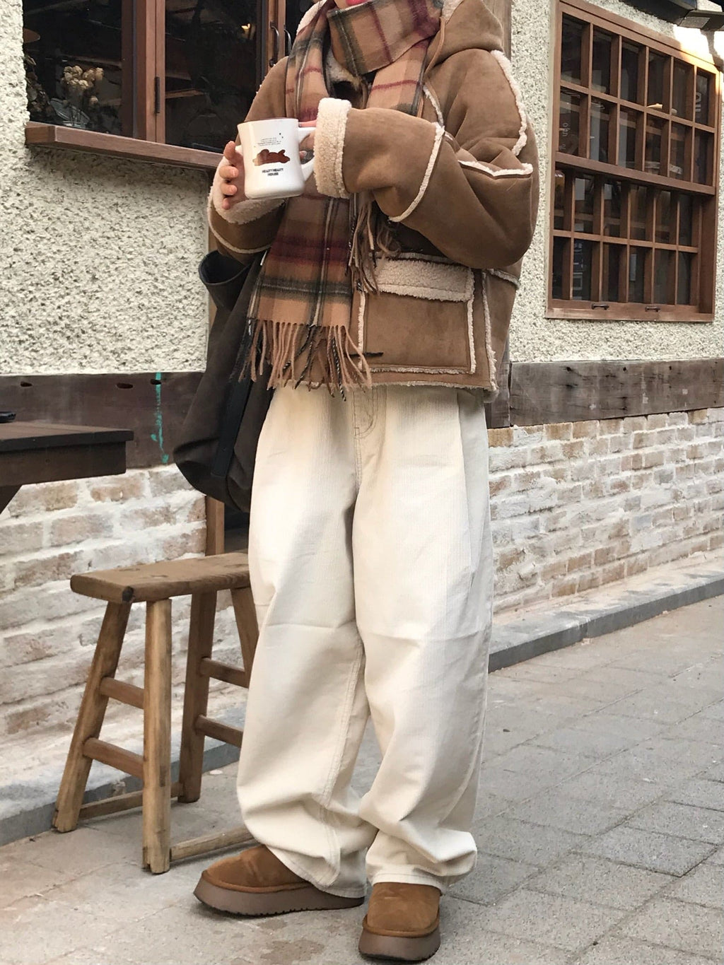 【🧸Corduroy Wide Jeans】