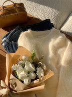 【🍷Christmas &amp; New Year PICK】Sweet Fluffy Knit