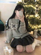 【☃️情侶裝】Snowflake Angora Knitwear