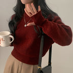 【🍷Christmas &amp; New Year PICK】Warmer Crop Knit 