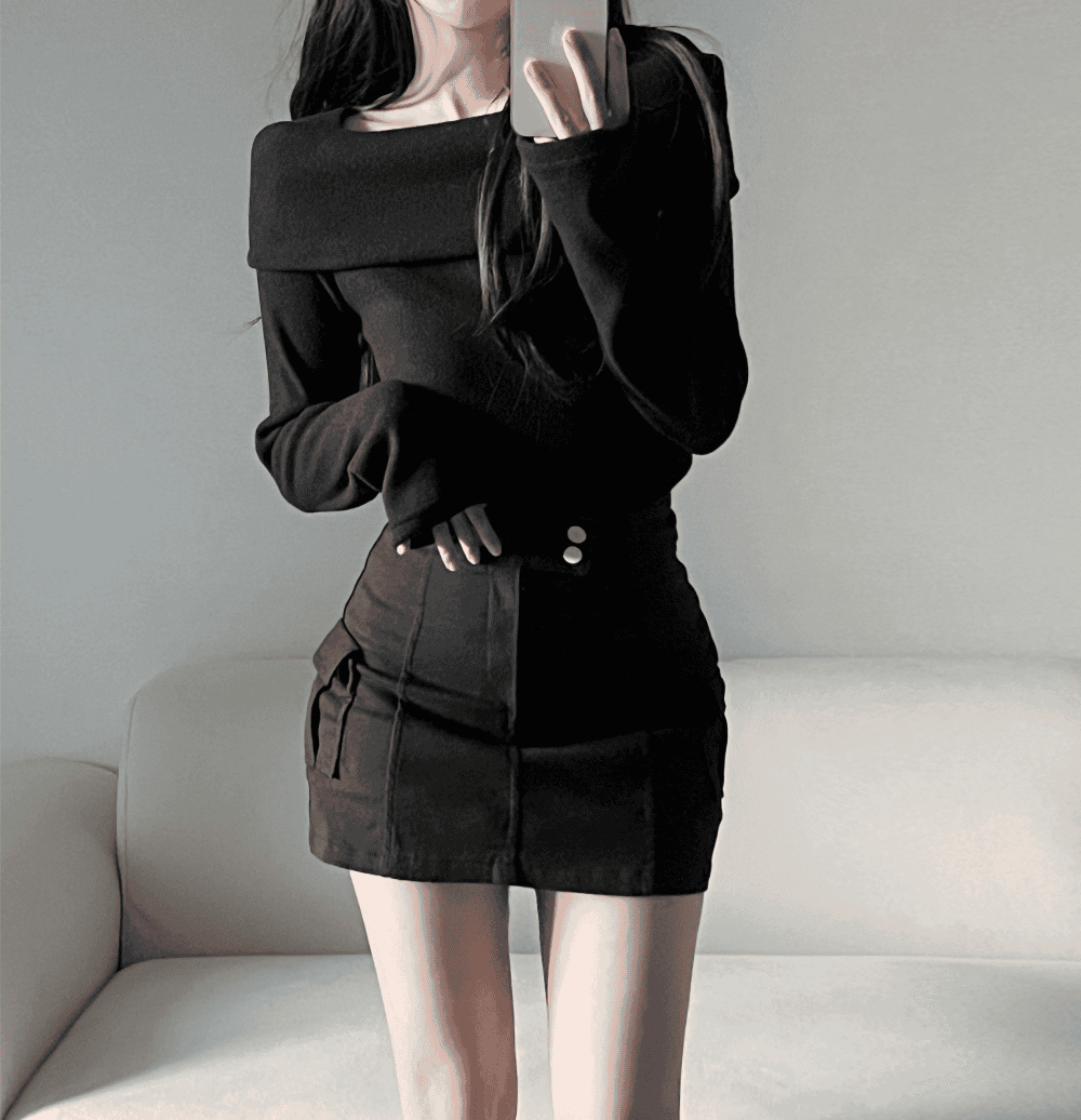 【🥂Date Picks】Square Fleece Top 