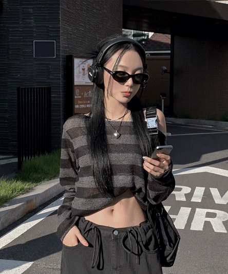 [Autumn/Winter Essential] Bold Stripe Knitwear 