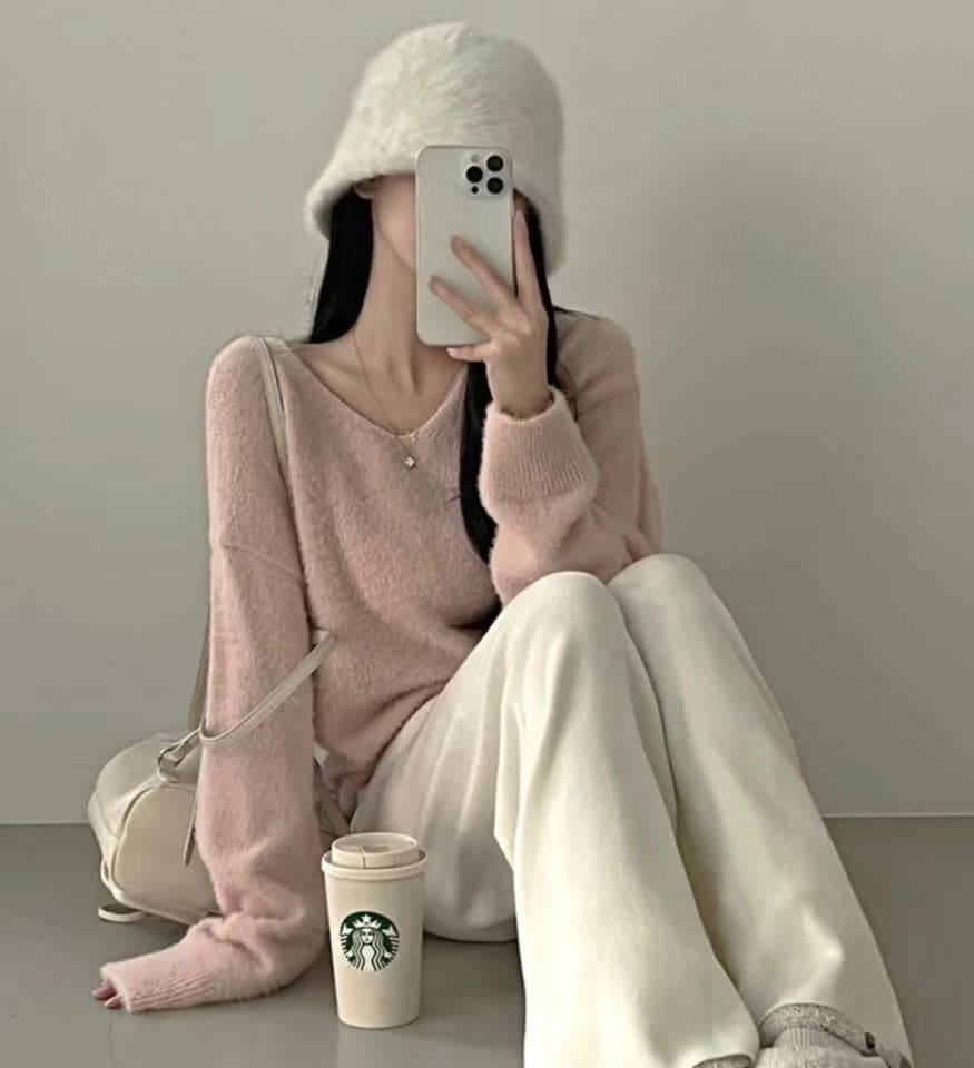 Angora Fluffy Knit
