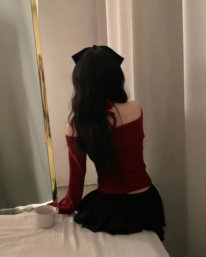 【🍷年末約會】Strap Drape Top