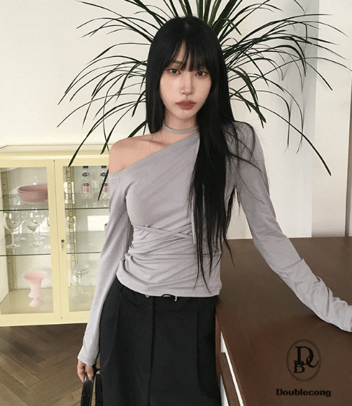 【🩶Easy and versatile】Ribbon Top 