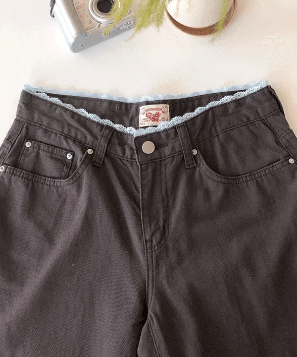 【OOTJ】Lingerie Lace Pants