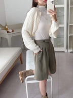 【Sweet and Cute】Lizzy Knit Bolero 