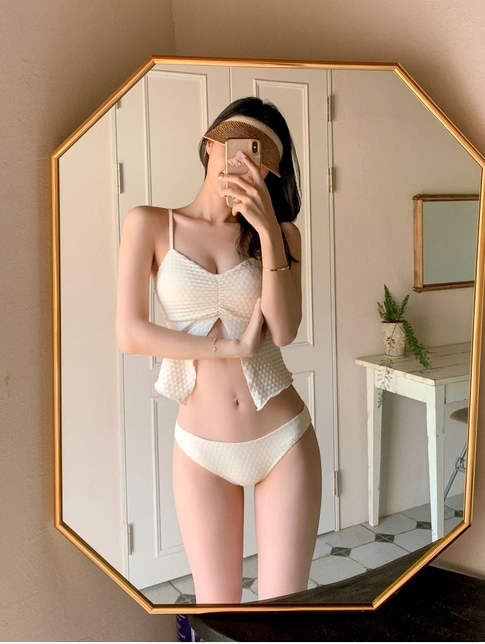 【🌺Floral Embossed Bikini】Embossed Bikini 