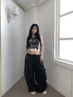 【y2k vibe】Ink Sleeveless