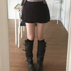【韓系百搭】Mini Skirt with Pants