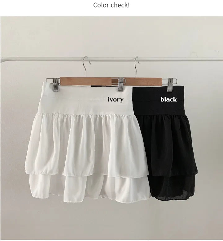 【🩰Ballet Core】Fairy Cancan Mini Skirt 
