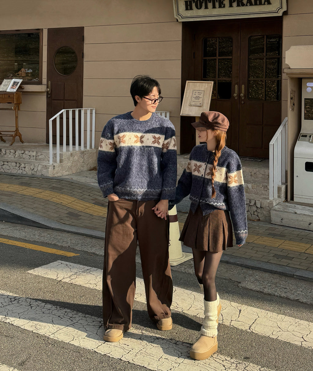 【☃️情侶裝】Snowflake Angora Knitwear