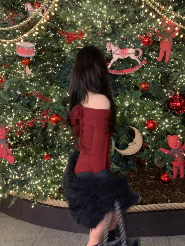 [Year-End Look Pick🥂] Off-Shoulder Dress