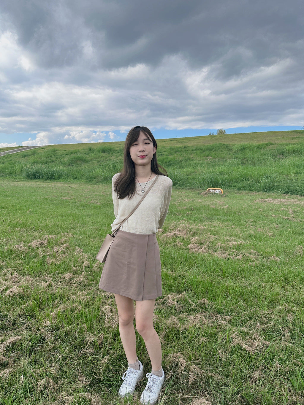 Orders surge! Basic loose-fitting knit long-sleeved shirt