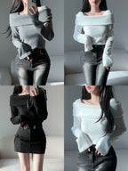 【🥂Date Picks】Square Fleece Top 