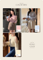 【🍷Christmas &amp; New Year PICK】Sweet Fluffy Knit