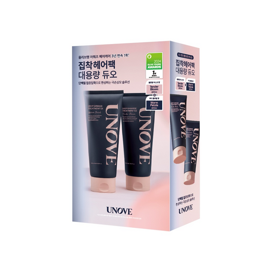 Hot selling item in Korea!! Popular UNOVE Deep Repair Hair Mask for Damaged Hair!!