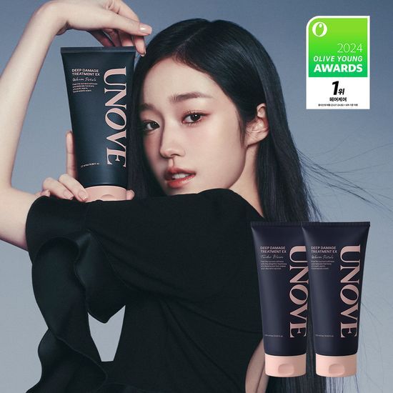 Hot selling item in Korea!! Popular UNOVE Deep Repair Hair Mask for Damaged Hair!!