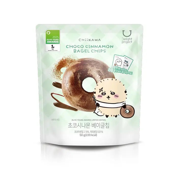 Olive Young Korea's No.1 Cookie Snack | Delight Project Bagel Chips 🥯