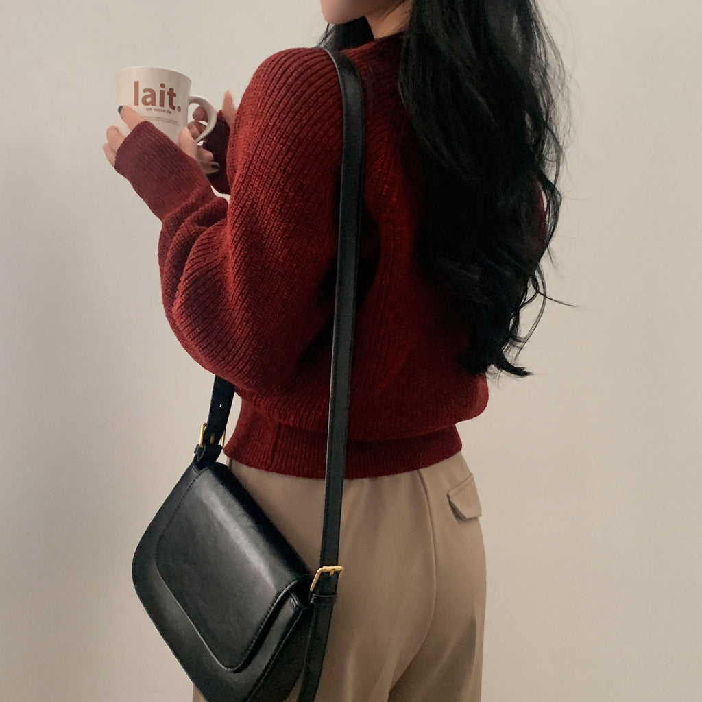 【🍷Christmas &amp; New Year PICK】Warmer Crop Knit 