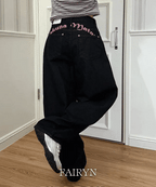 【🖤Sakuna Balloon Wide Jeans】 