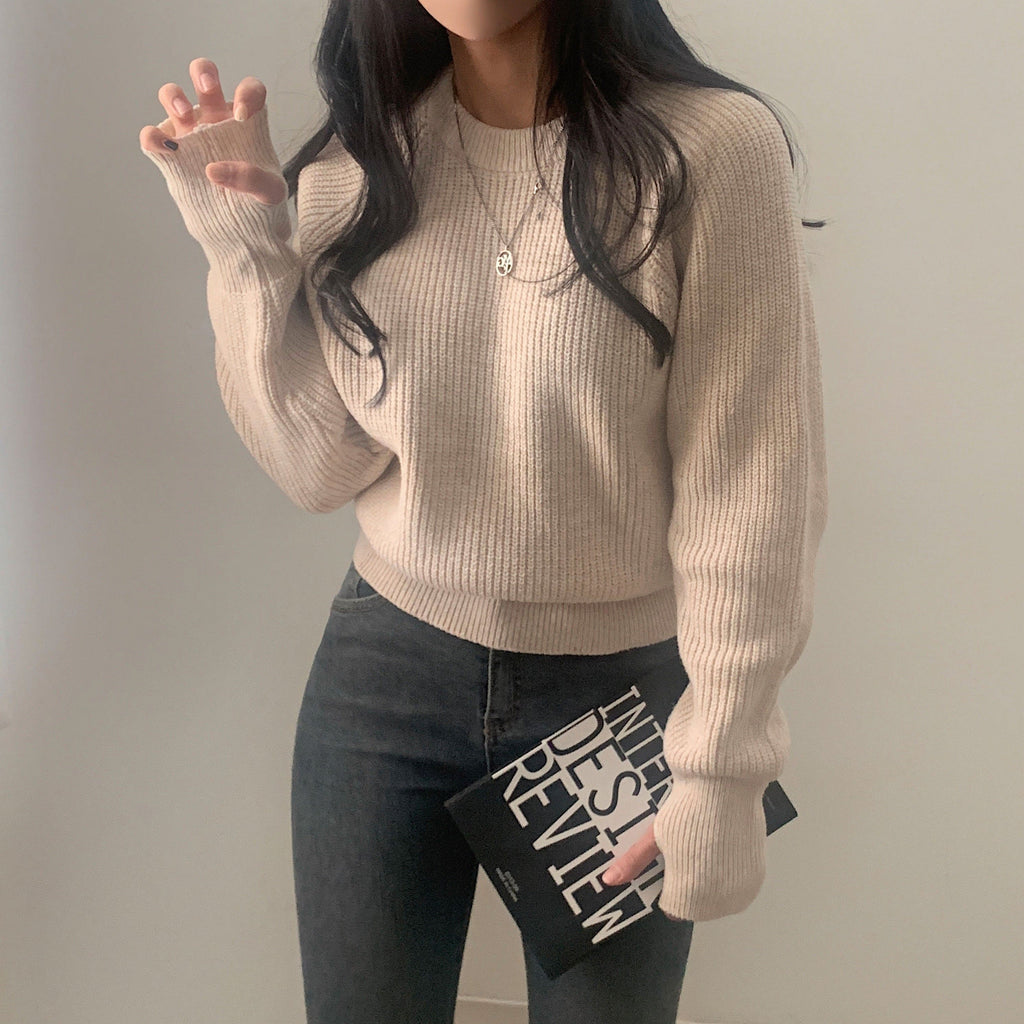 【🍷Christmas &amp; New Year PICK】Warmer Crop Knit 