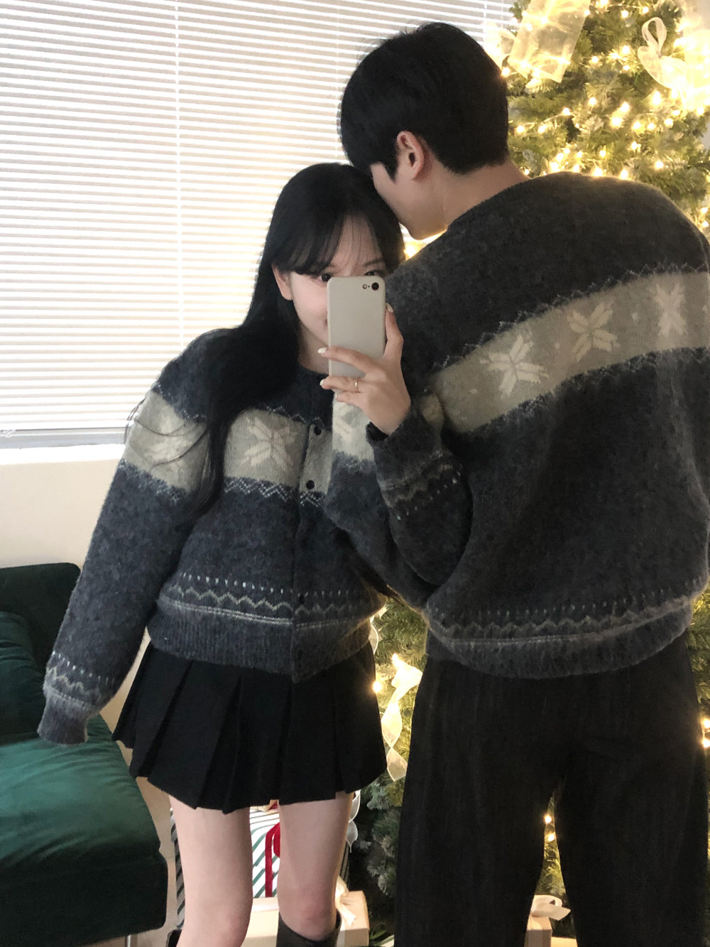 【☃️情侶裝】Snowflake Angora Knitwear