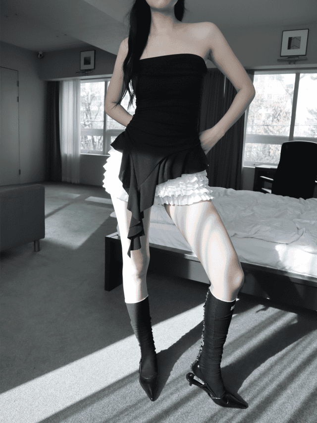 【📞Summer Sensibility】Ruffles Tube Top 