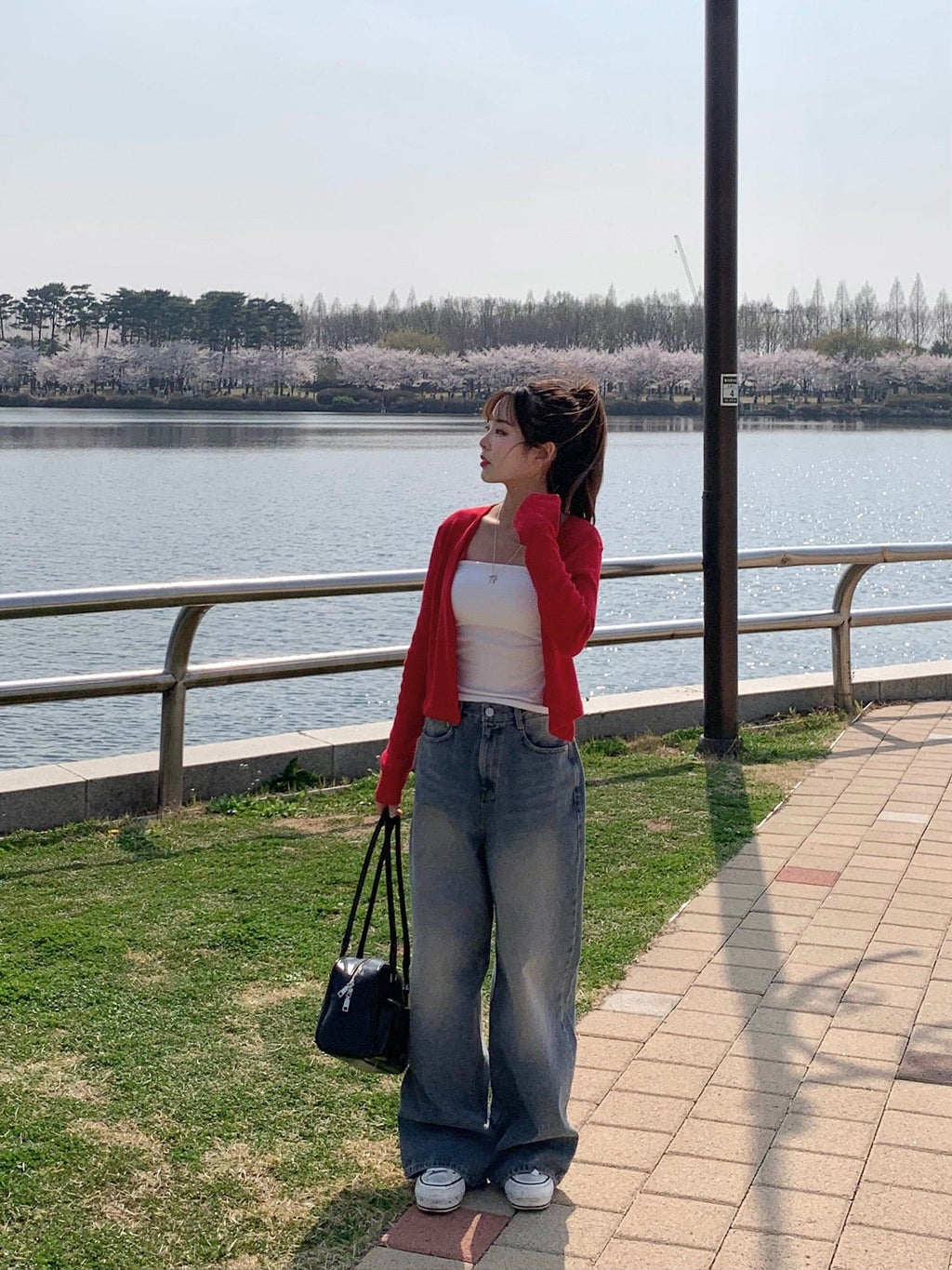 【Y2K Vibe】Cool Wide Jeans